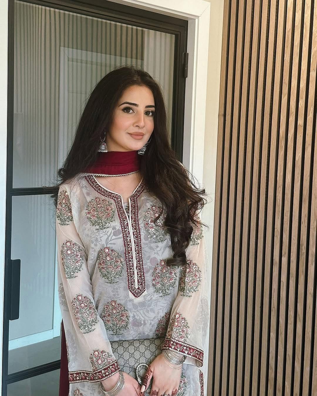 Premium Partywear Top, Plazzo & Dupatta Set