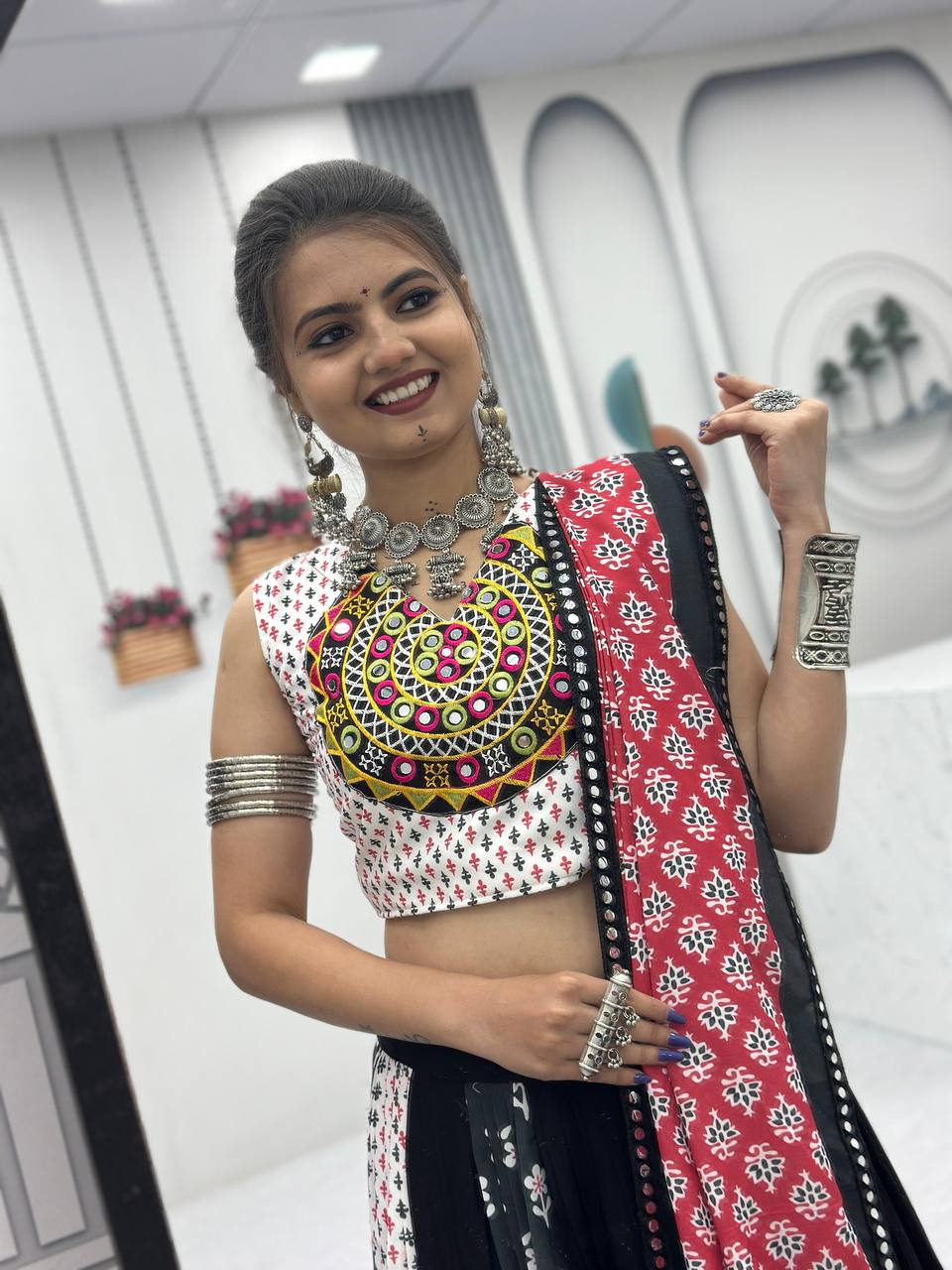 Navratri Special 8-Meter Flair Lehenga Choli